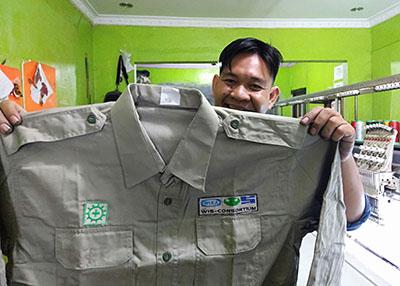 Sempat Goyang, Sinar Lawang Bordir Kini Tidak Pernah Sepi Orderan